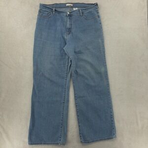 Levis Perfectly Slimming 512 Jeans Womens 18M Blue Bootcut Stretch Casual Denim